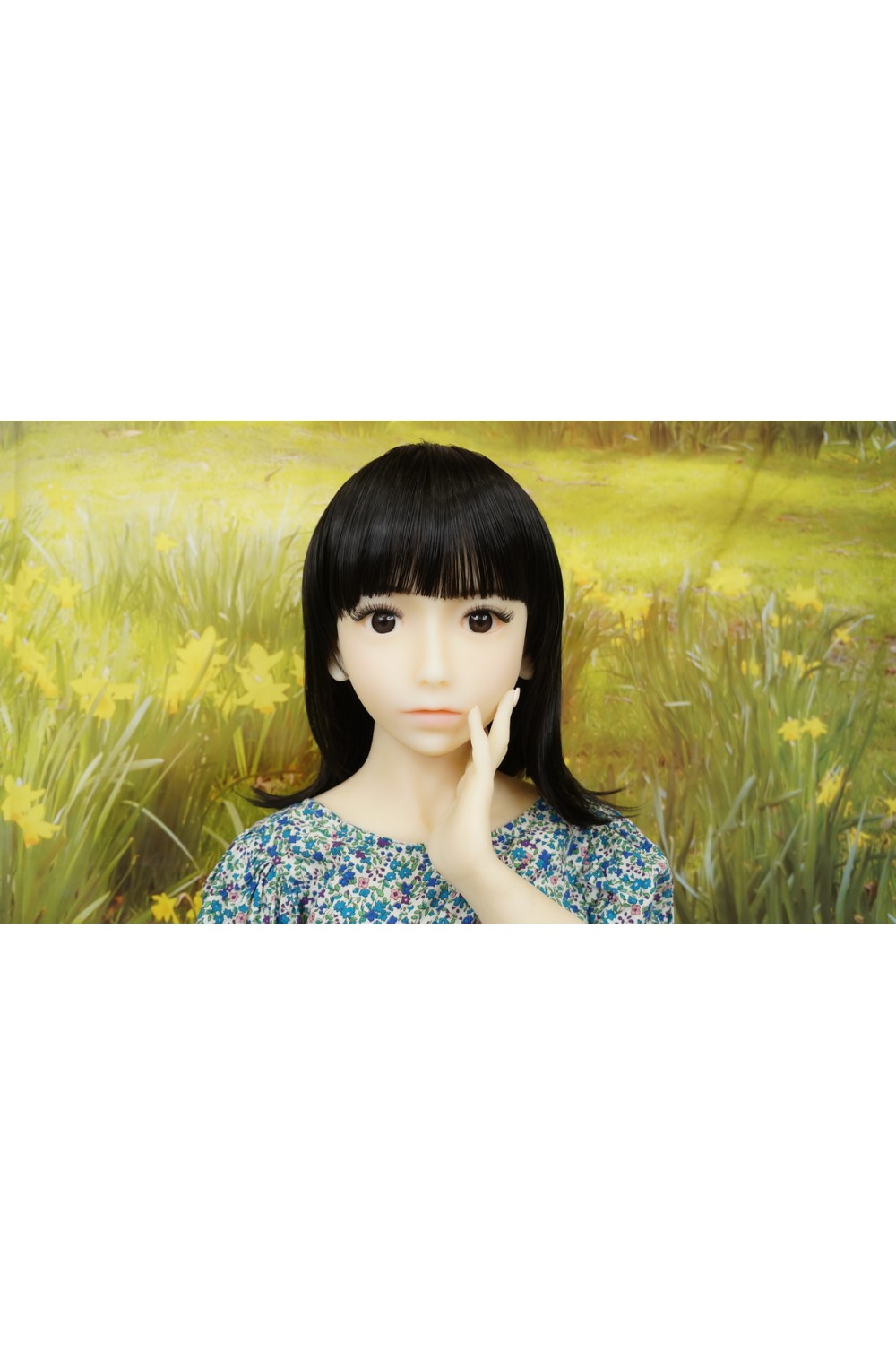 【中古】AXB Doll #75ヘッド 115cm バスト大 陰毛植毛OP 新骨格 肌色 ホワイト