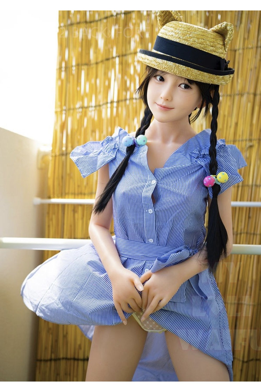 【新品】My Loli Waifu 略称MLWロり系ラブドール フルシリコン製 138cm Bカップ Rena頭部 メイク選択可能 MLW 0035