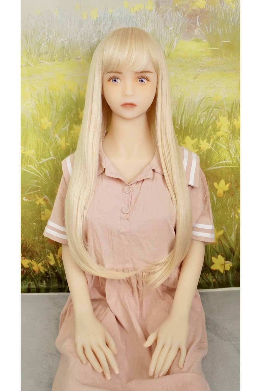 【中古】【中古超美品】DimoDoll #A90ヘッド 148cm 大胸 ゼリー胸 自立加工あり 全能骨格