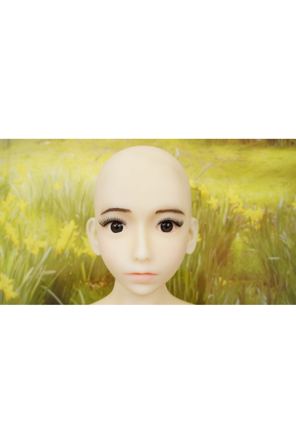 【中古】AXB Doll #75ヘッド 115cm バスト大 陰毛植毛OP 新骨格 肌色 ホワイト