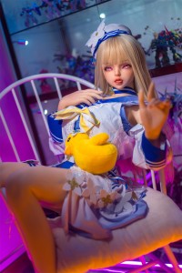 【新品】フルシリコン製ラブドール Sanhui Doll 145cm Gカップ A10ヘッド アニメヘッド お口開閉機能選択可 SAN 0009