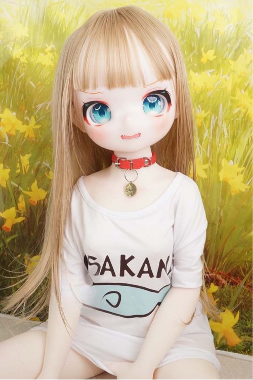 【O初心者応援パック 新古超美品ホール未使用品】MOZU DOLL # 黄豆狐 ソフトビニール製