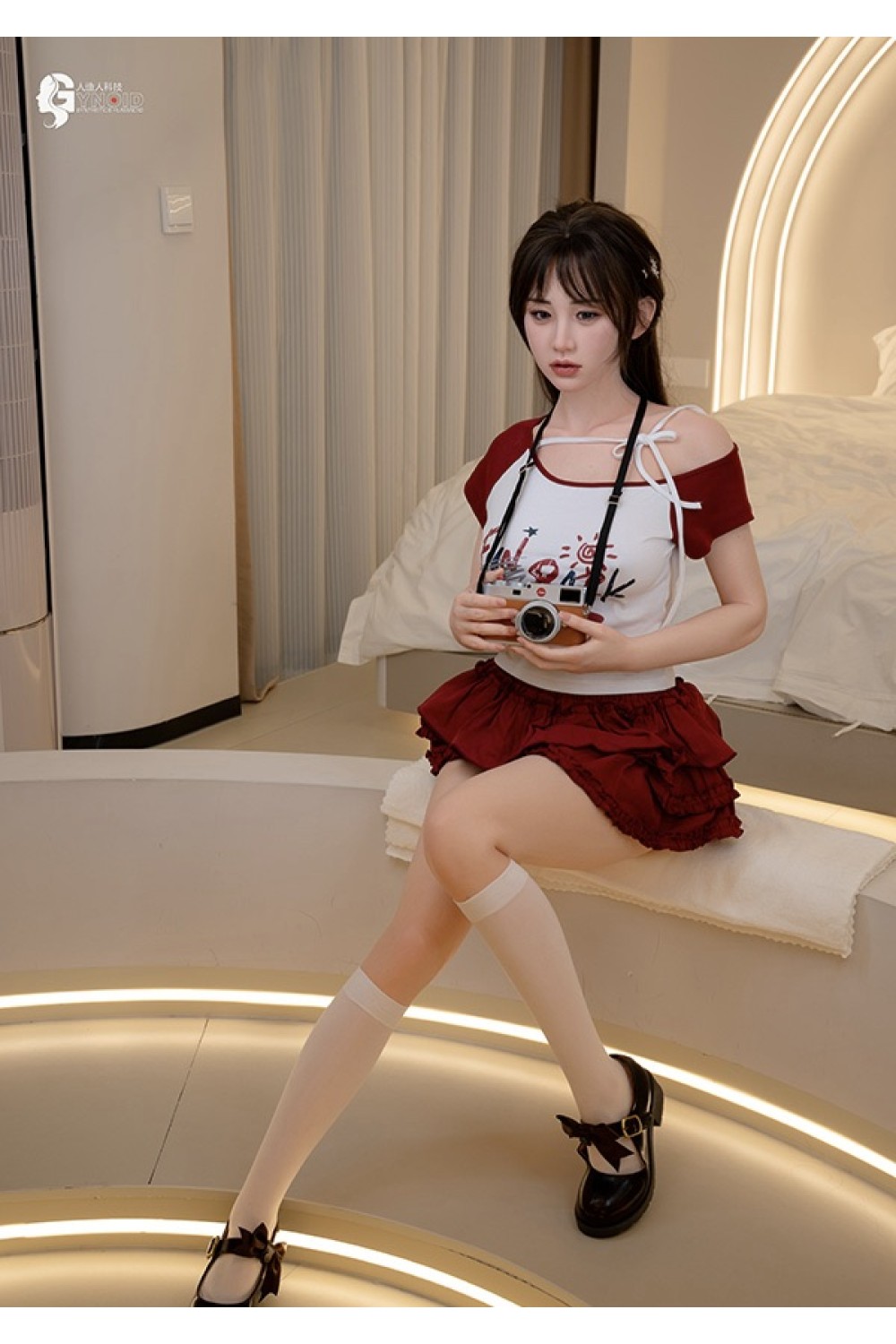 【新品】RZR Doll 人造人 No.23R 楚儿 フルシリコン製 かわいい顔 等身大ラブドール160cm Dカップ 膣前庭構造&乳腺構造あり RZR 0071