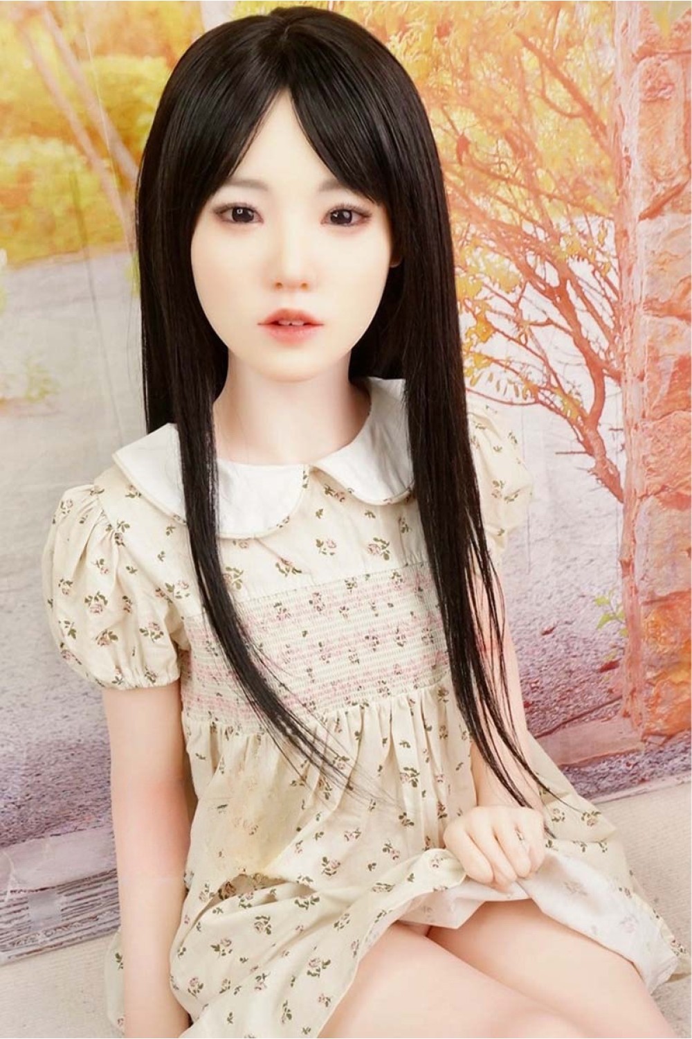 【中古】【初心者応援パック 新古超美品】ホワイトラビット #A56N軟性シリコンヘッド 高級職人メイク 髪の毛の植毛OP+ SHEDOLL 140cm Aカップ ボディのリアルメイク 【オプション多数】