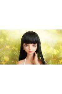 【超美品】誘美 凛希ヘッド100cm Gカップ フルシリコン製 ボディメイク ゼリー胸 眉毛と下睫毛の植毛 視点移動 膣の柔らか仕上げ 肌色 小麦色