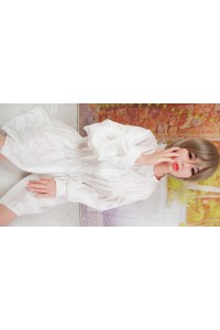 【初心者応援パック 美品】アート技研(Art-doll) #M1澪 ホクロあり 148cm Dカップ 衣装付属 視点移動 眉毛と下まつげ植毛OP 胸の柔らか仕上げ 超リアルメイク 音声機能OP ボールジョイント指関節 お尻の柔らか仕上げOP 自立加工 新骨格 肌色 ナチュラル