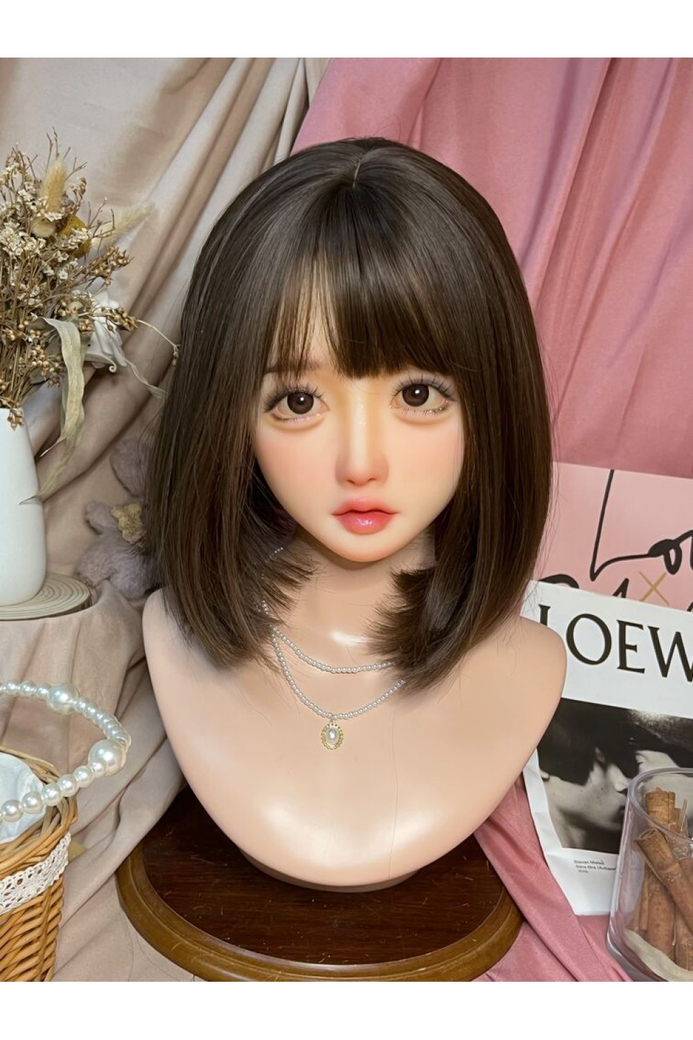 【新品】Real Girl (A工場製) 頭部単品 R36ヘッド TPE製ヘッド M16ボルト採用 職人メイク選択可能 RG 0047