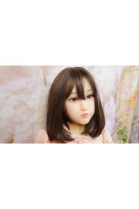 MZRDOLL(美造人) 138cm 貧乳 ＃梨花ちゃん シリコンヘッド＋TPEボディ 軟性シリコン製ヘッド 植毛仕様 自立加工 視線移動