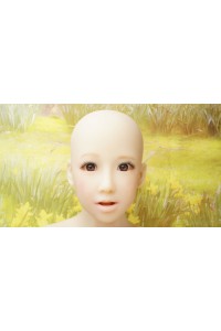【中古】MOMODOLL #由菜 ヘッド138cm Aカップ 固定式舌OP EVO骨格 肌色 ナチュラル