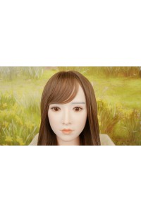 【新古超美品】BB Doll #C-26シリコンヘッド 眉毛の植毛 視点移動 シリコンヘッド単品