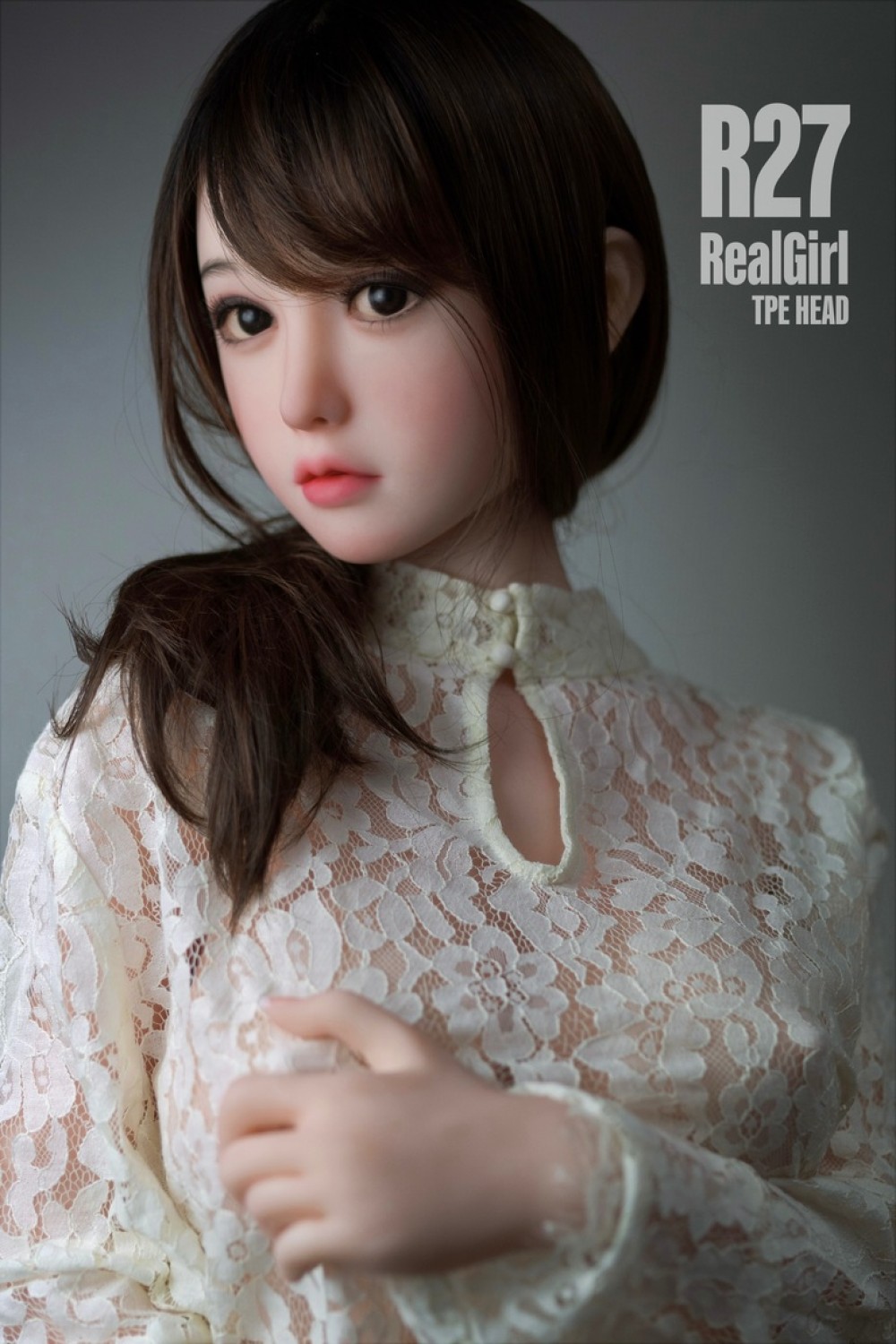 【新品】Real Girl (A工場製) ラブドール 148cm Cカップ R27頭部 TPE材質ボディー ヘッド材質選択可能 メイク選択可能 RG 0009