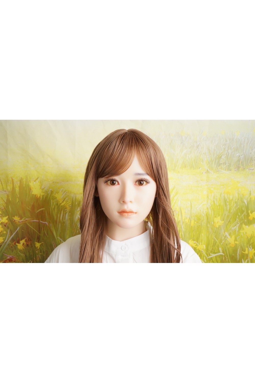 【初心者応援パック 中古超美品】orange in 160cm Fカップ+ BB Doll # c26シリコンヘッド