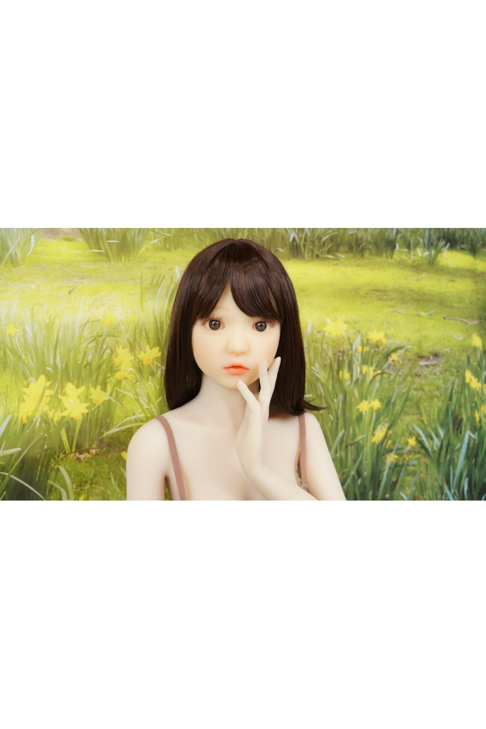 【中古】Momodoll #029 麻里花ヘッド 138cm Aカップ 自立加工OP EVO骨格 肌色 ホワイト