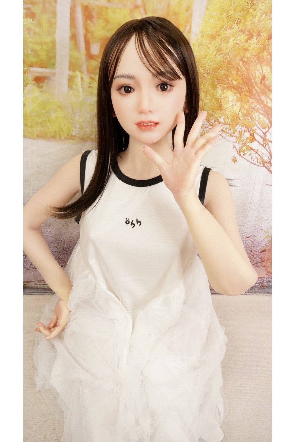 【中古】【O初心者応援パック 中古超美品ホール未使用品】Top Sino Doll #T16ヘッド お口の開閉機OP 145cm Bカップ 自立加工 ハードハンド ハードフィート(足首から足裏まで硬め)【RRSメイク版】