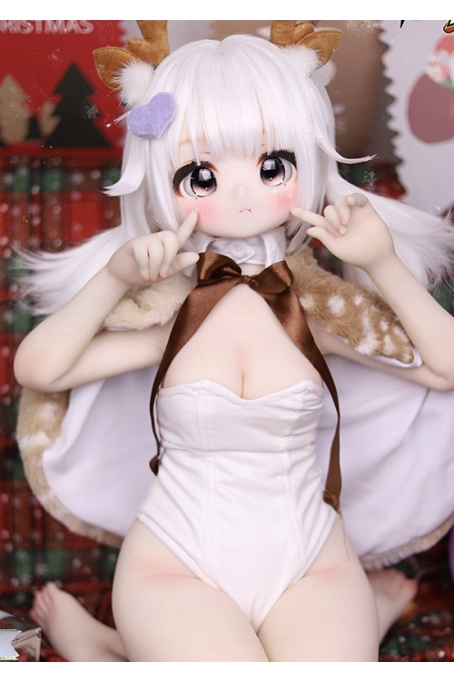 【新品】MOZU DOLL 85cm バスト大 鹿ちゃん ソフトビニール製頭部 TPE製ボディ 肌色＆眼球色＆メイク＆ウィッグ＆衣装は宣材写真と同じ 6kg MOZU 0015