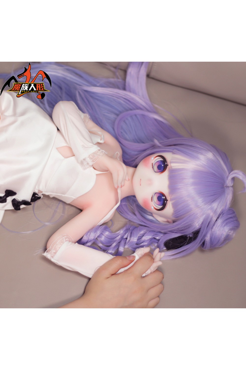 【新品】6kg ソフトビニール製頭部 TPE製ボディ MOZU DOLL 85cm Aカップ MOZU DOLL 独角兽 ユニコーン 肌色＆眼球色＆メイク＆ウィッグ＆衣装は宣材写真と同じ 小型で軽量化で収納しやい 使いやすい MOZU 0002