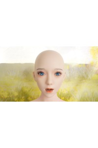 【初心者応援パック 中古超美品】 SHEDOLL #蔷薇 (Qiangwei)2.0 メイク 模擬口腔+オーラル機能＋顎関節ありの軟質シリコンヘッド 158cm Cカップ【フルシリコン製】