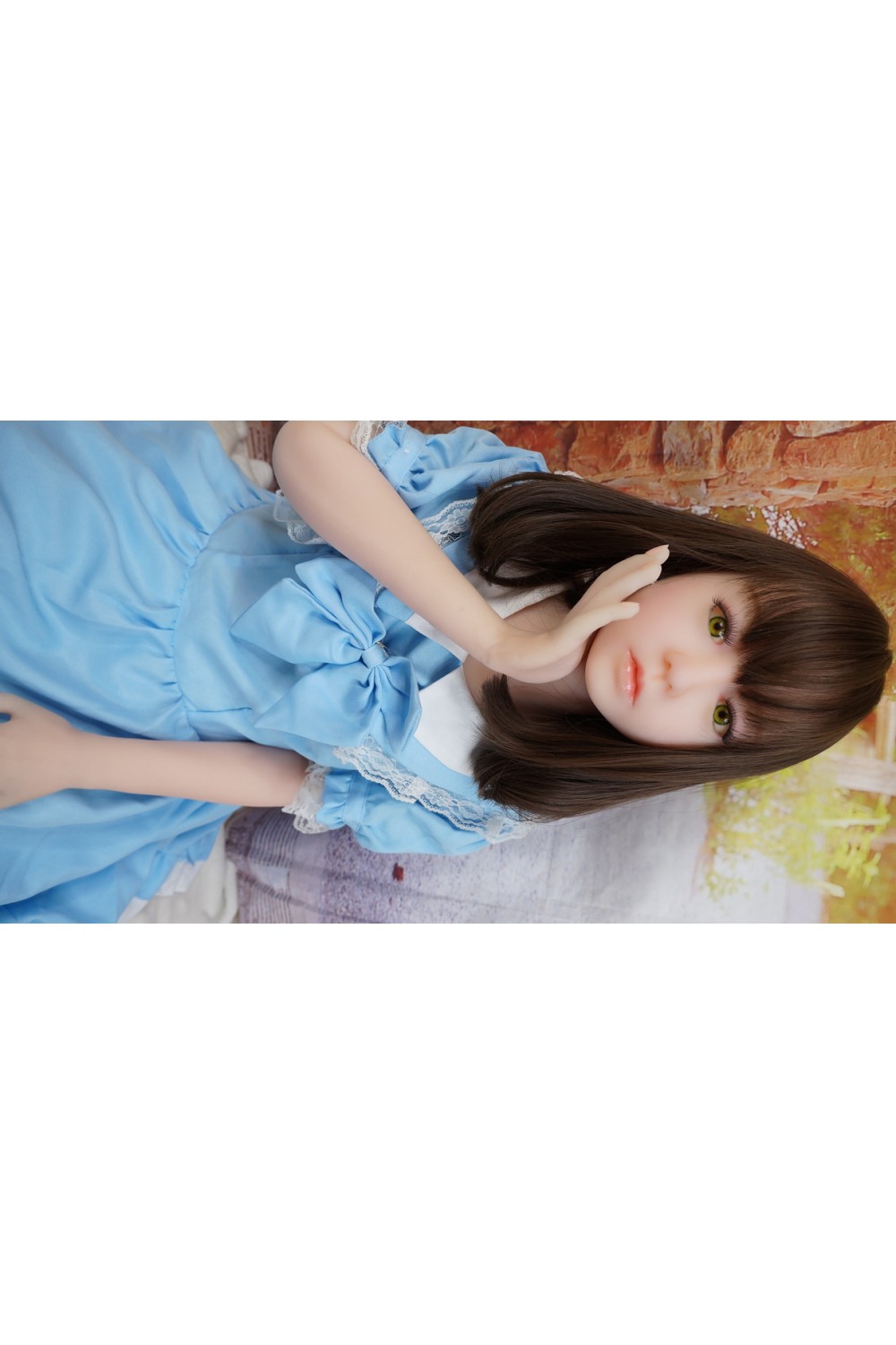 DOLL4ever? 125cmシームレス Aカップ 貧乳 自立加工 EVO骨格 肌色 ピンク