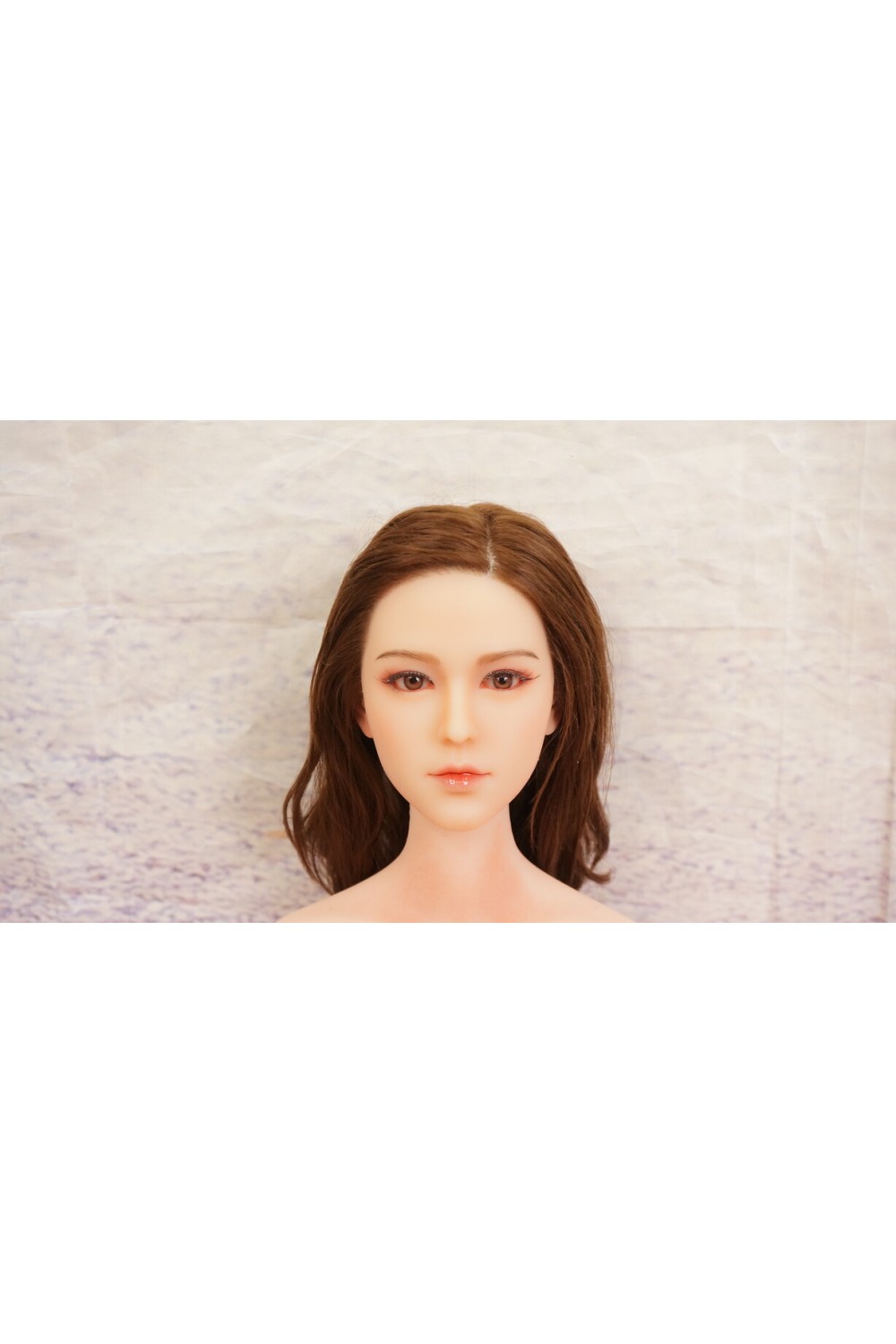 【中古】【初心者応援パック 中古超美品】Minidoll #看護師シリコンヘッド 職人メイク 髪の毛の植毛OP 75cm バスト中 【フルシリコン製】