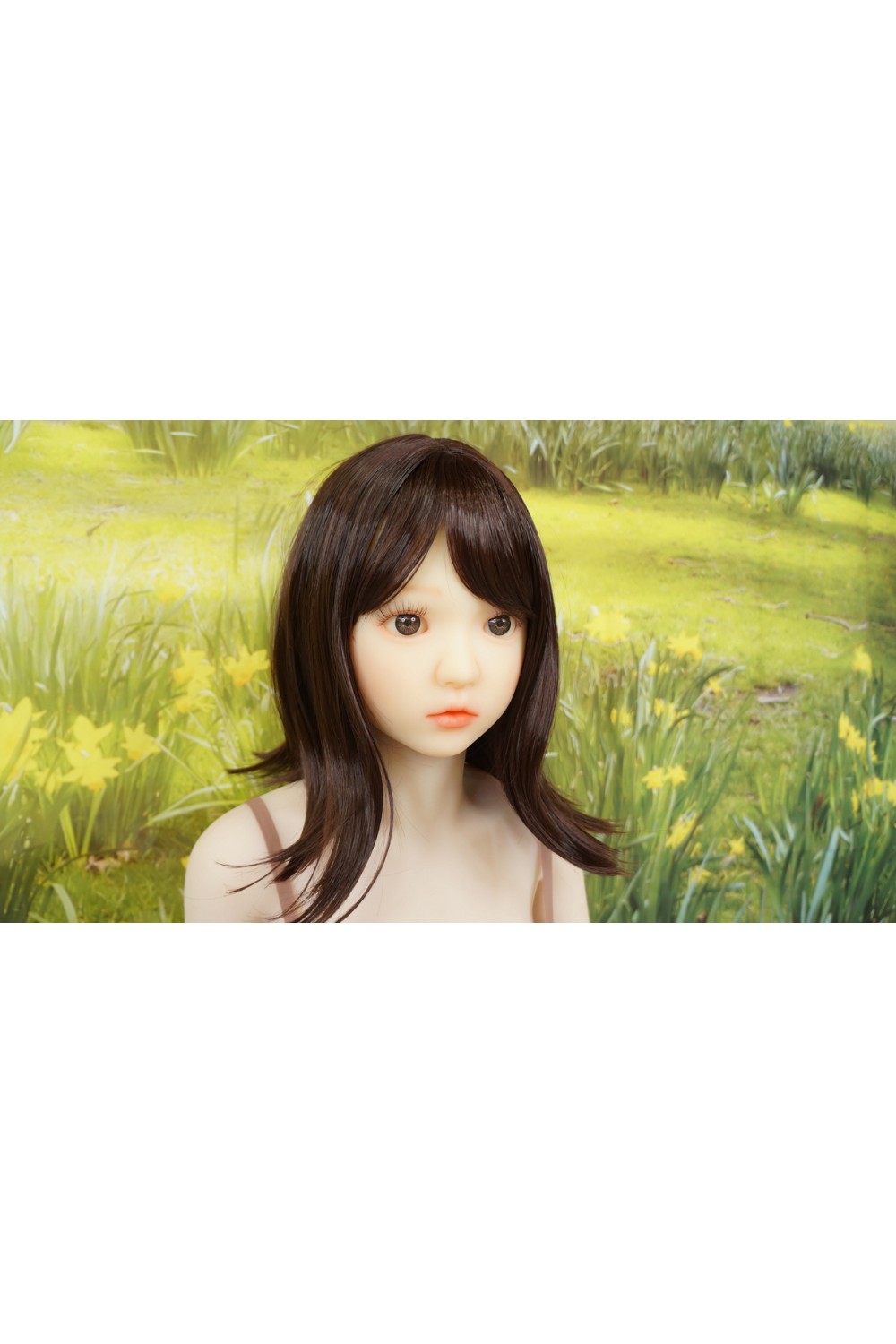 【中古】Momodoll #029 麻里花ヘッド 138cm Aカップ 自立加工OP EVO骨格 肌色 ホワイト