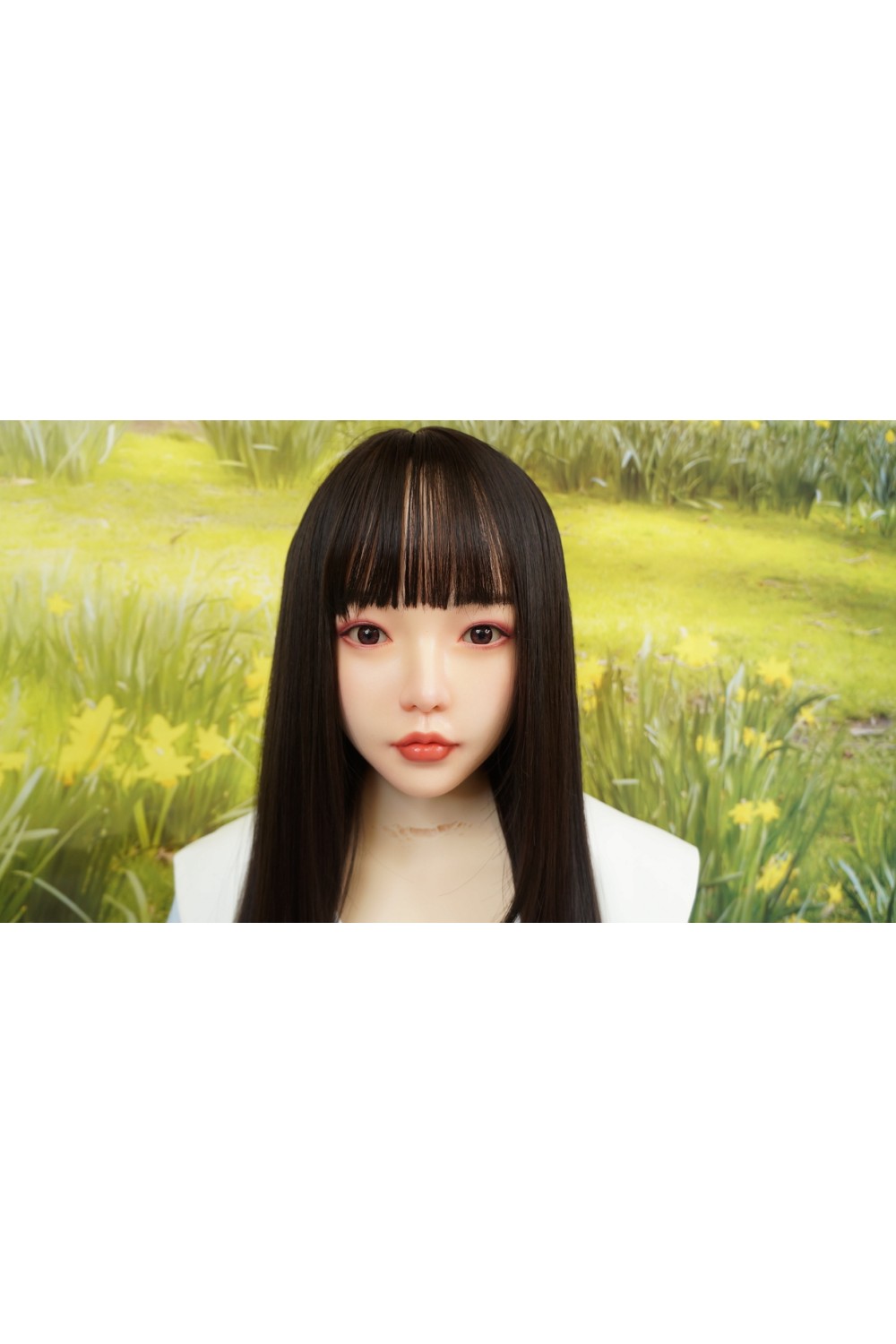 【中古】FUDOLL#7ヘッド 148cm Dカップ 中空胸 眉毛、睫毛の植毛 視点移動 EVO新骨格 肌色 ナチュラル