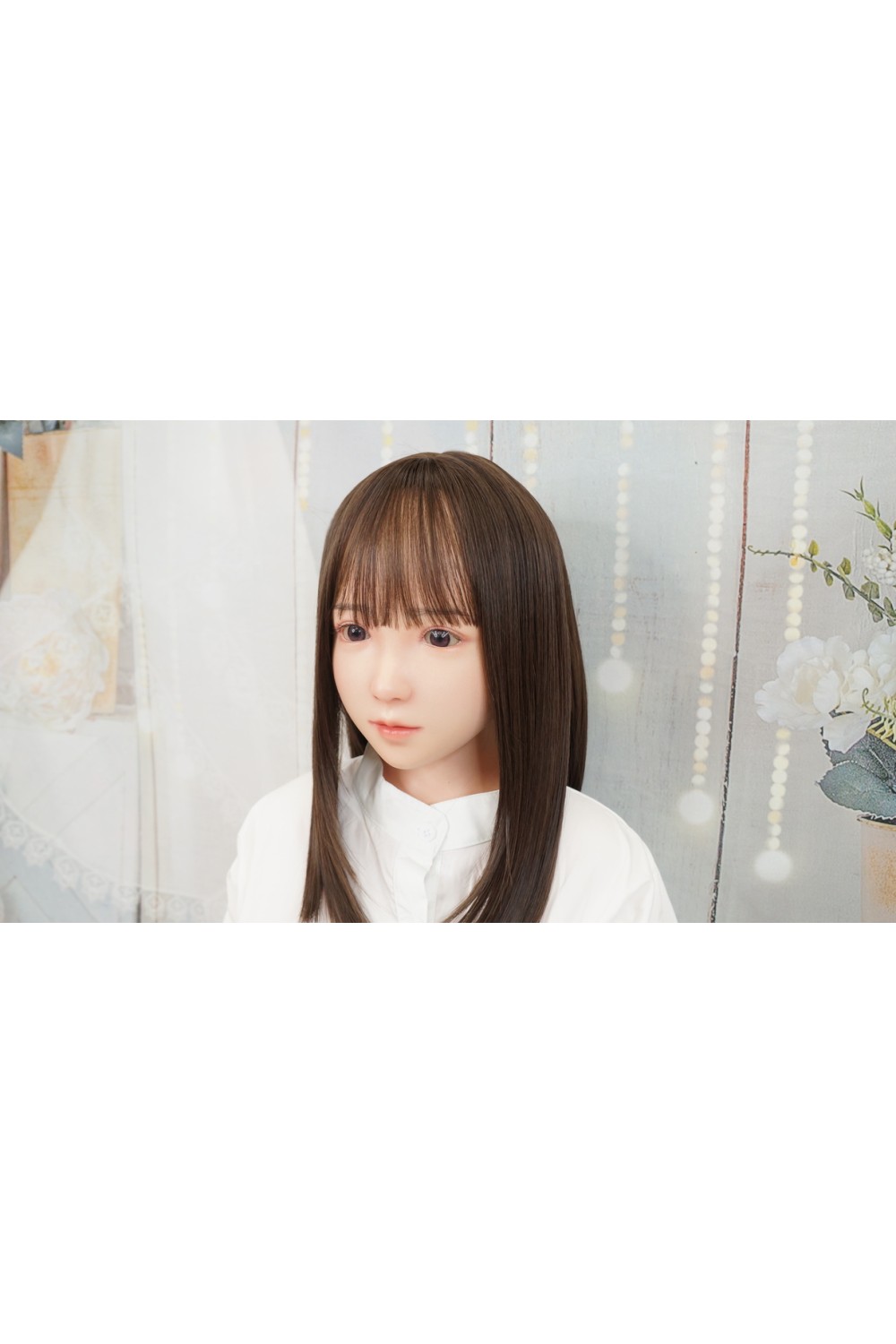 【初心者応援パック 美品】Bezlya Doll #F硬質シリコンヘッド ＋シリコンドール 156㎝ Gカップ 衣装付属 眉毛と睫毛の植毛 指関節 視点移動 新骨格 肌色 ナチュラル