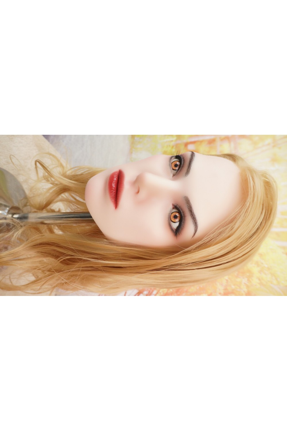 【O新古未使用品】Starpery #Adele軟性シリコンヘッド単品 髪の毛の植毛OP (160〜170cm推奨)