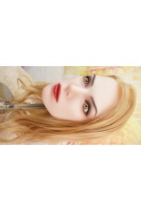 【O新古未使用品】Starpery #Adele軟性シリコンヘッド単品 髪の毛の植毛OP (160〜170cm推奨)