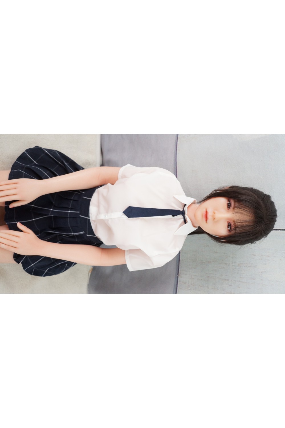 【O初心者応援パック 新古超美品ホール未使用品】JXDOLL #小咪ヘッド75cm 中胸 mini フィギュア フルシリコン製