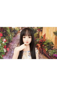 【初心者応援パック 中古】Bezlya Doll #鈴蘭 硬質シリコンヘッド 149cm Cカップ 衣装付属 高級職人メイクOP ボディ超リアルメイクOP 睫毛と眉毛の植毛 ゼリー胸 視点移動 EVO新骨格 肌色 ナチュラル