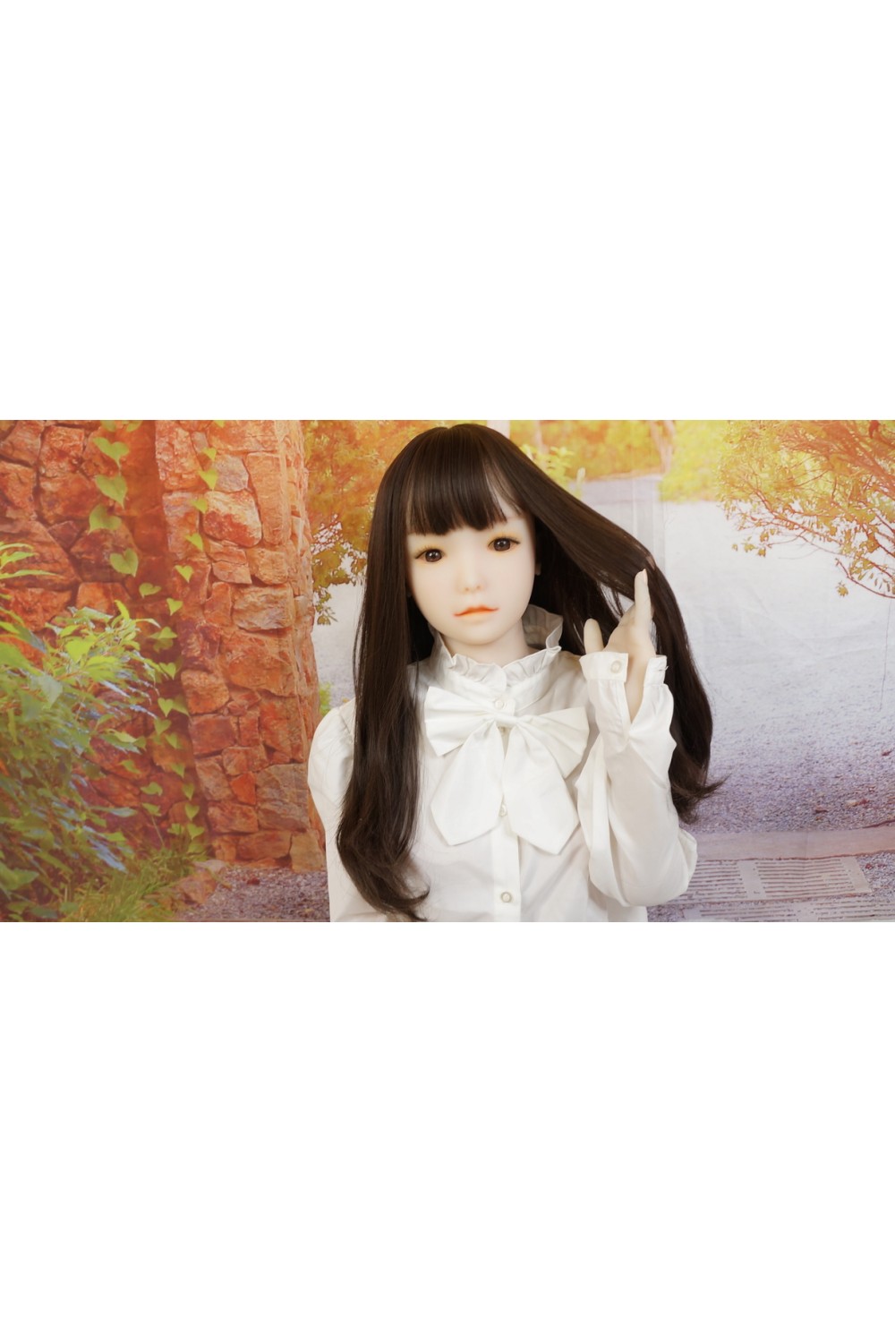 MOMODOLL #かなこ 138cm 巨乳 中空胸 口内舌付きOP 自立加工 普通骨格 肌色 ホワイト
