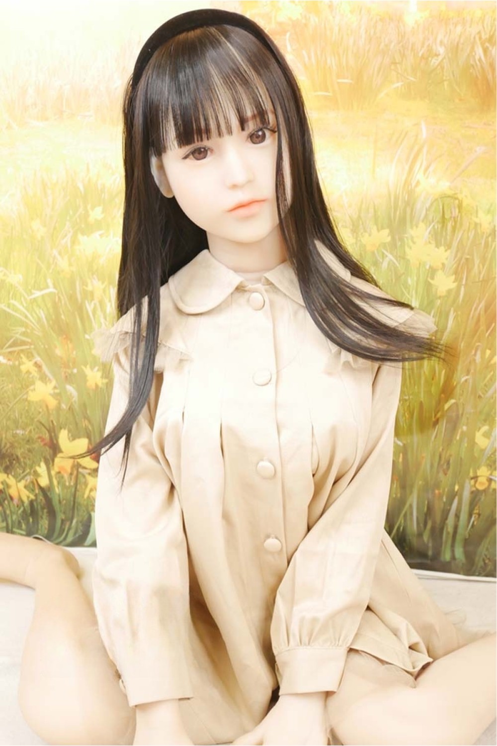 【中古】MOMODOLL #琴葉ことはヘッド 138cm Eカップ 巨乳 温度加工OP 音声機能OP 自立加工 陰毛植毛OP EVO骨格 肌色 ノーマル