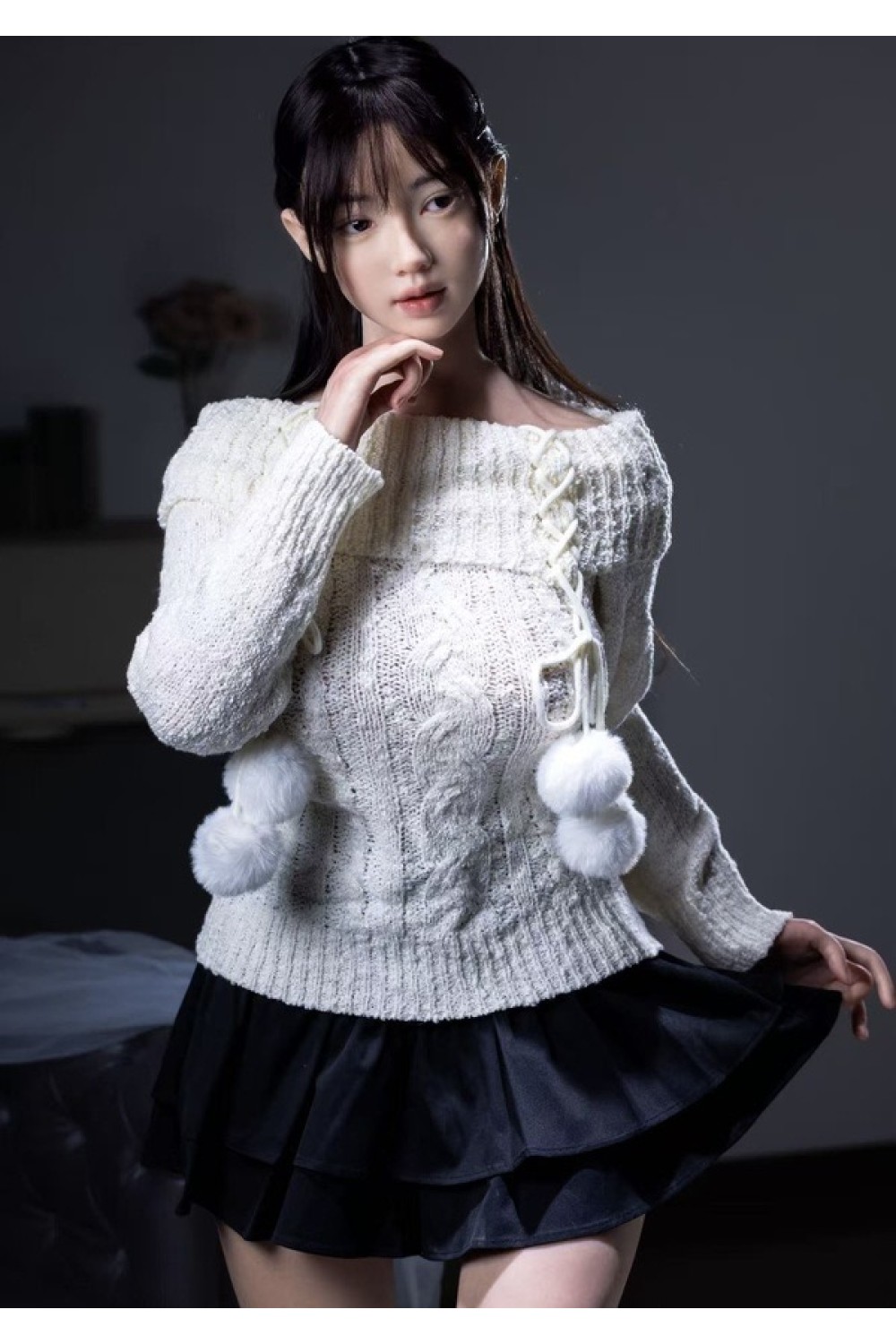【新品】MMXDOLL 156cm Eカップ 夢婷（Mengting）ヘッド 超擬真肌テクスチャーあり フルシリコン製ラブドール MM 0037
