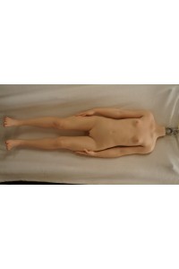 【O初心者応援パック 中古超美品ホール未使用品】J-cute #AGD01 澪（ミオ）軟性シリコンヘッド 149cm バスト平 フルシリコン製