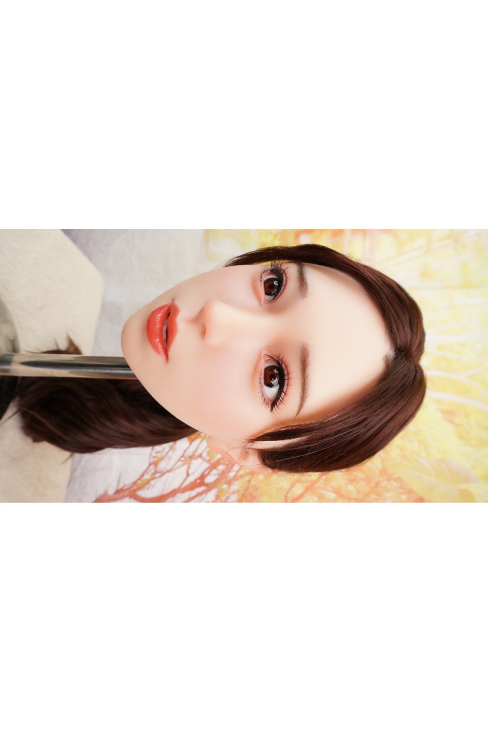 【中古】【O新古超美品 ホール未使用品】TOP-CYDOLL #Una 結愛 高級職人メイク ROS口開閉機能付き（オーラル可能) シリコンヘッド単品(160〜170cm推奨)
