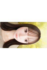 【O中古美品】蛍火日記 #莲（Lian）軟性シリコンヘッド（オーラル可能、描く眉毛と付け睫毛） 単品(160〜170cm推奨)