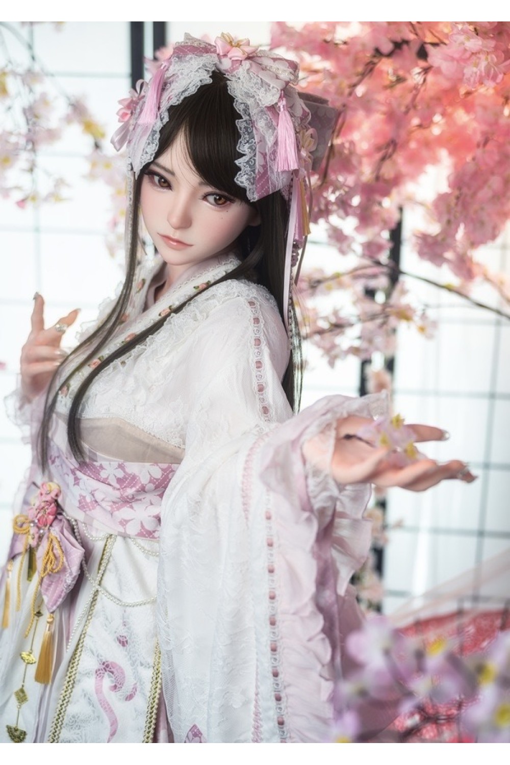 【新品】蛍火日記 151cm Aカップ 菜々子（Nanako）フルシリコン製ラブドール JK衣装選択可能 リアルラブドール 超リアル塗装加工あり オーラル機能あり HO 0018