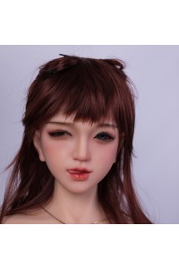 【新品】【フェイシャルEX機能付き】フルシリコン製ラブドール Sanhui Doll 145cm 巨乳 #4小萌 ヘッド お口開閉機能選択可 等身大ドール ラブドール SAN 0117