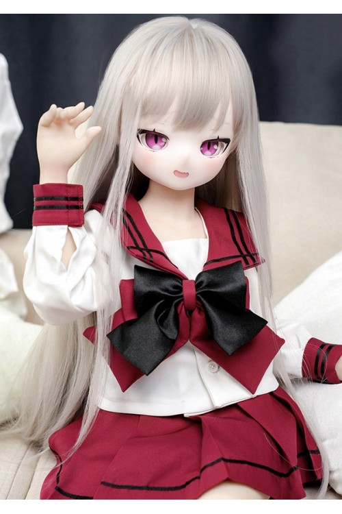 【新品】MOZU Doll【A級】85cm 奈奈（Nona）ヘッド 6kg ソフトビニール製頭部 TPE製ボディ 肌色＆眼球色＆メイク＆ウィッグ＆衣装は宣材写真と同じ 小型で軽量化で収納しやい 使いやすい MOZU 0028