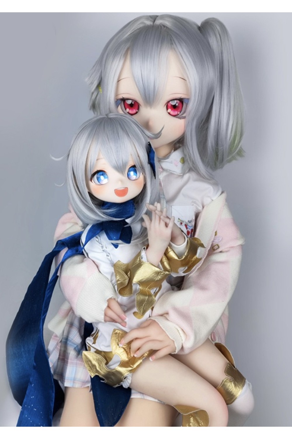 【新品】6kg ソフトビニール製頭部 TPE製ボディ MOZU DOLL 85cm Aカップ 派蒙（Paimeng) 肌色＆眼球色＆メイク＆ウィッグ＆衣装は宣材写真と同じ 小型で軽量化で収納しやい 使いやすい MOZU 0005