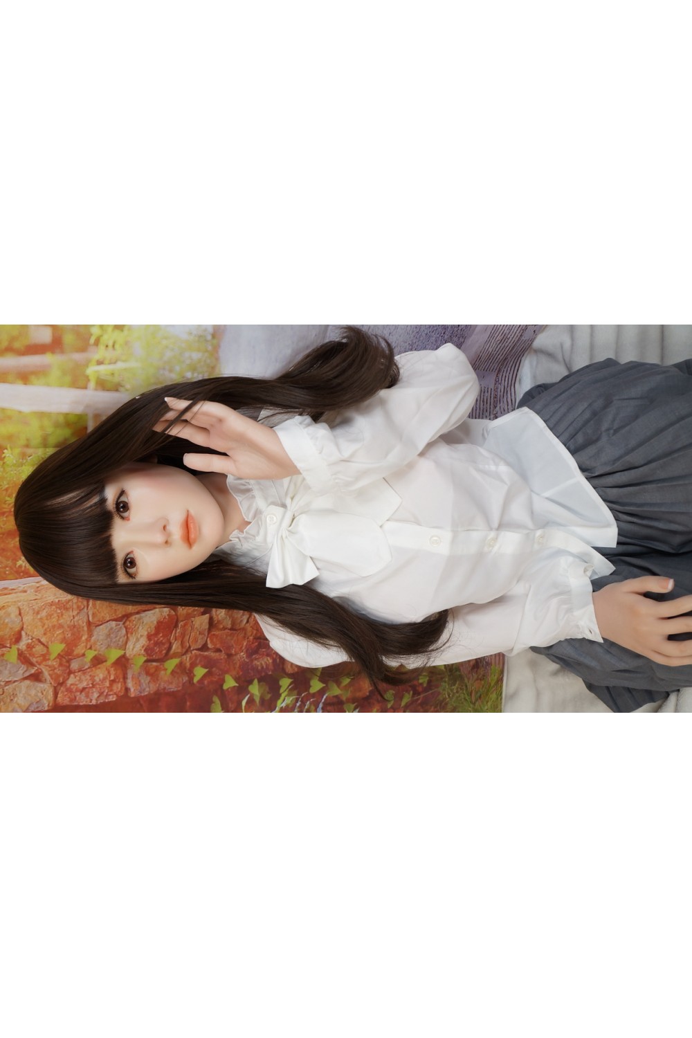 BB Doll #C26ヘッド 150cm Cカップ 植毛仕様 血管メイク 人肌模様加工 自立加工 視線移動 新骨格 肌色 ナチュラル