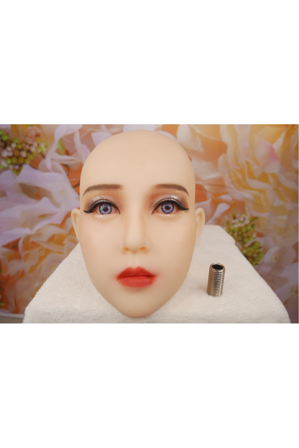 【当店オリジナルメイク 美品】MZRDOLL #思思 ヘッド単品 視線移動 M16ジョイントボルト 肌色 ナチュラル