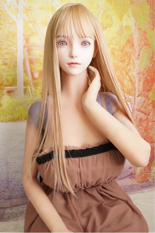 【中古】FUDOLL #J002丽芙（口開閉機能+リアル口腔付き）軟性シリコンヘッド＋Real Girl (A工場製) 157cm Iカップ （ヘッド単品販売可）