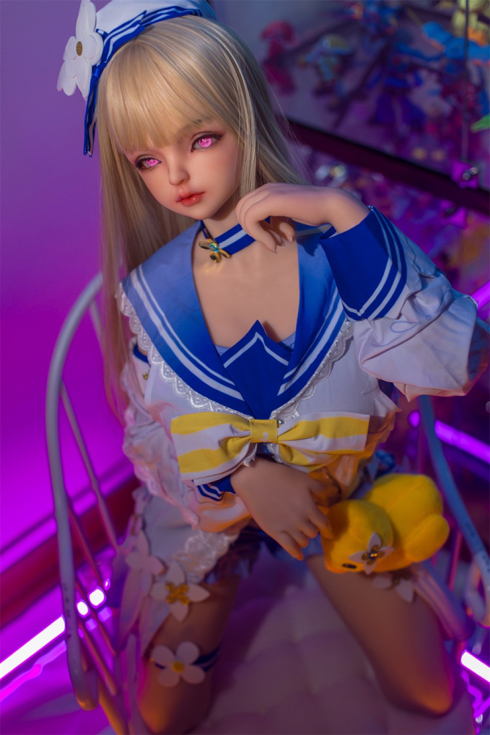 【新品】フルシリコン製ラブドール Sanhui Doll 145cm Gカップ A10ヘッド アニメヘッド お口開閉機能選択可 SAN 0009