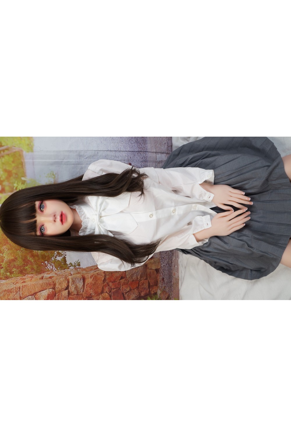 【新古美品】Bezlya Doll 鈴蘭 149cm シリコンヘッド 軽量化ボディオプションゼリー胸 高級職人顔リアルメイクOP 植毛仕様 自立加工 眼球移動 オプション多数