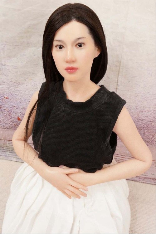 【中古】【O初心者応援パック 新古超美品ホール未使用品】MMXDOLL #夢菲（Mengfei）シリコンヘッド 髪の毛の植毛 88cm Aカップ シリコンシームレスドール 全身リアルメイク 【フルシリコン製】