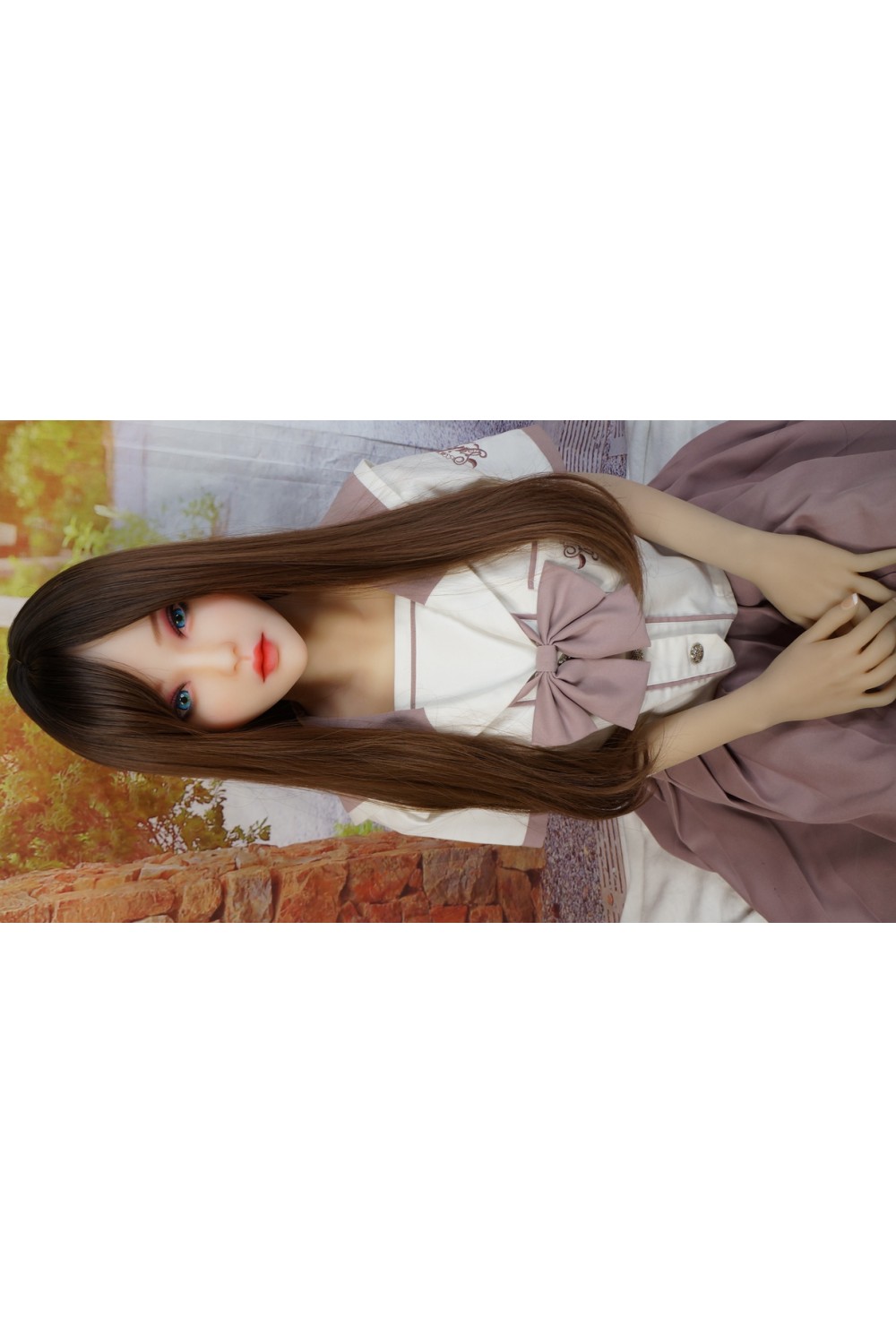 SEDOLL #75+#76 150cm Eカップ セックスロボット機能 中空胸 自立加工 ヘッド2つ 肌色 ナチュラル