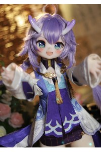 【新品】MOZU DOLL 85cm Aカップ 白露ちゃん ソフトビニール製頭部 TPE製ボディ 肌色＆眼球色＆メイク＆ウィッグ＆衣装は宣材写真と同じ 6kg MOZU 0018