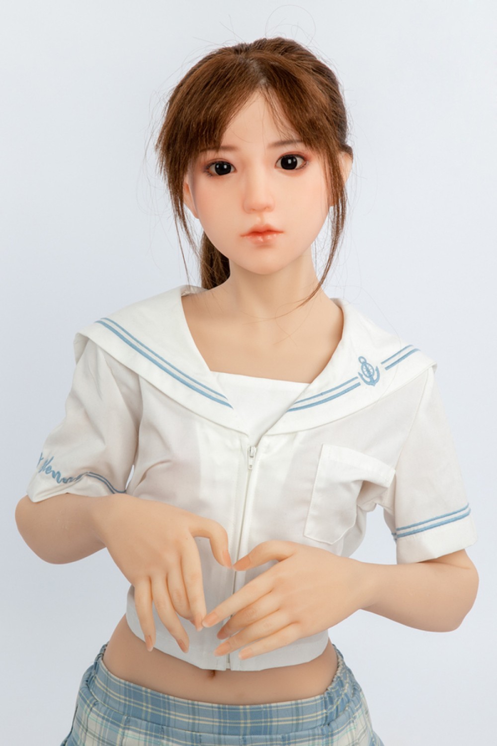 【新品】フルシリコン製ラブドール Sanhui Doll 145cm Aカップ Yuki お口開閉機能選択可 SAN 0078