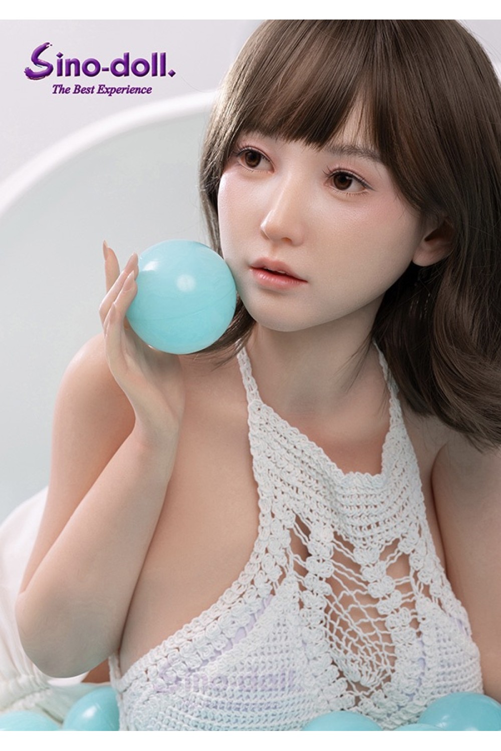 【新品】Sino Doll 戦闘機 70cm Lカップ 爆乳 ST1C 凛小悠(Lin Xiaoyou)ヘッド クビレた腰 シリコン製トルソーラブドール SINO 0024